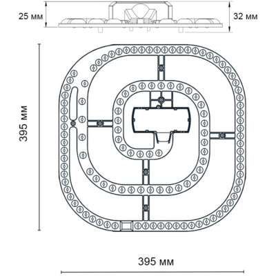 LED модуль с драйвером KLARK 357770