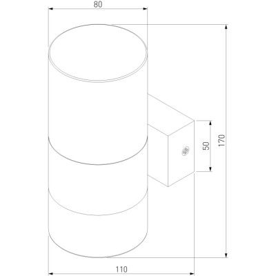 Настенный светильник Watford 40021/1 LED хром/дымчатый
