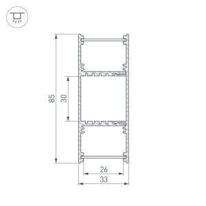 Профиль ARH-WALL 036341
